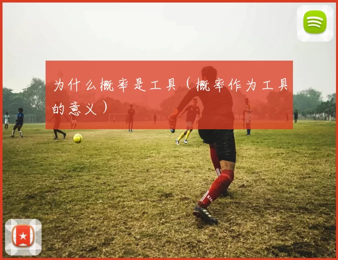 为什么概率是工具（概率作为工具的意义）